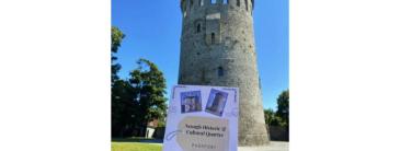 Nenagh Castle with image of cultural passport