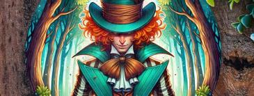 image of a mad hatter