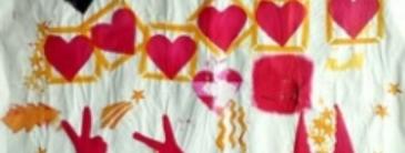 image of love hearts