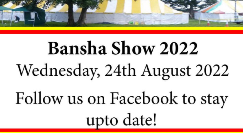 Flyer for Bansha show