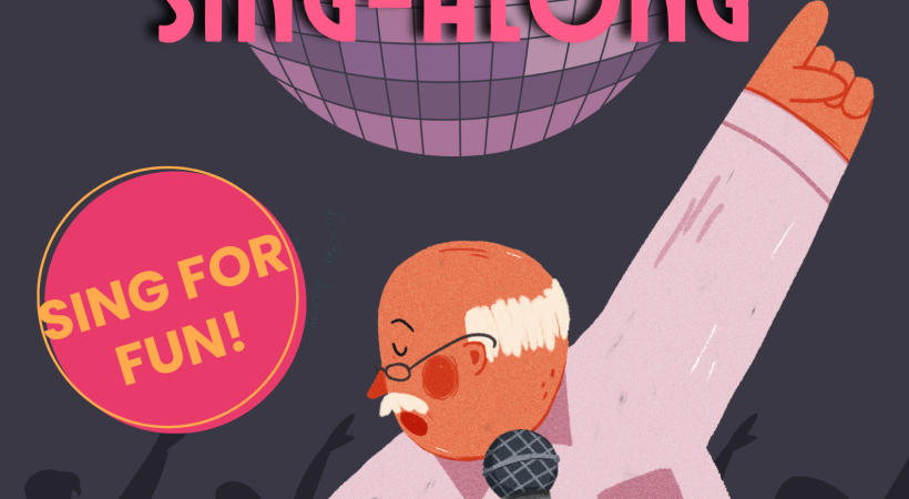 image of a person singing