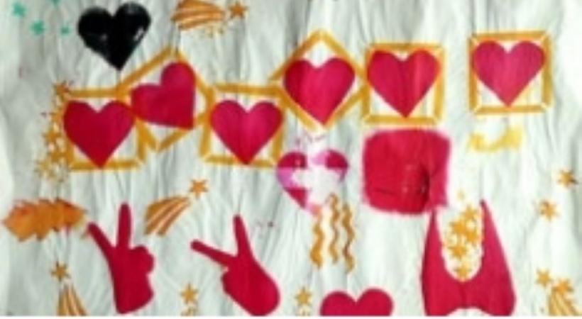 image of love hearts