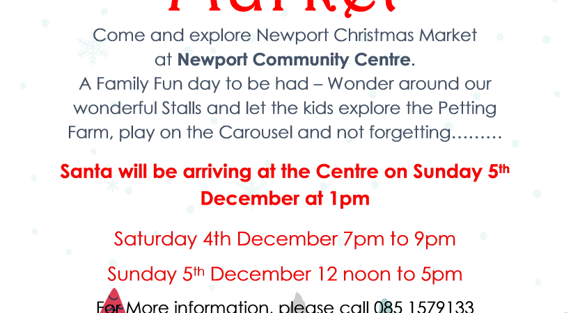 Newport Christmas Market flyer