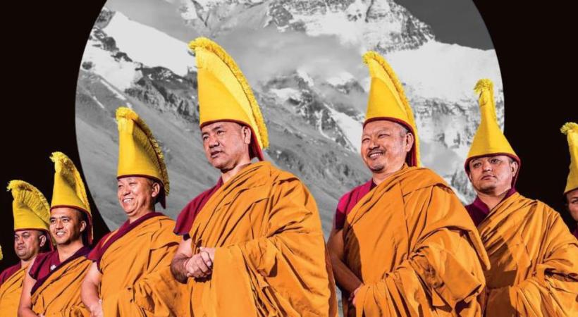 Tibetan monks